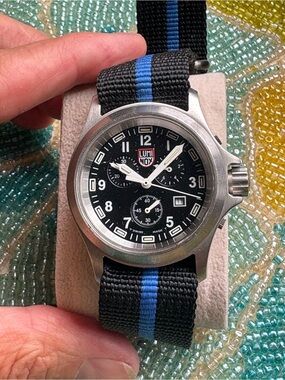 Luminox Tactical Watch with Blue for part or repair